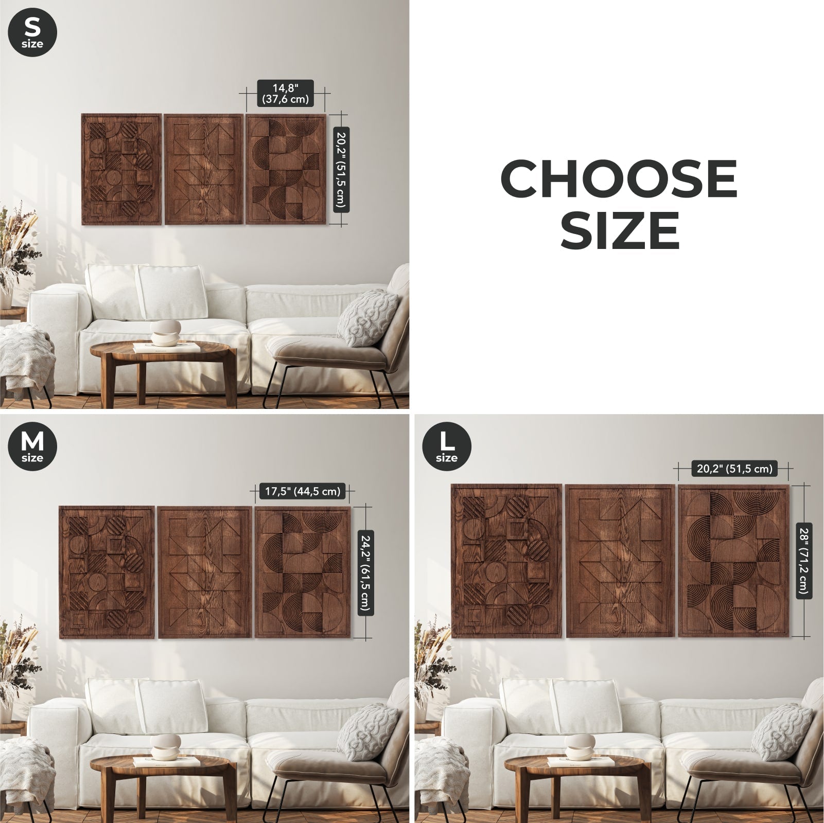 Bauhaus Wall Decor - Natural
