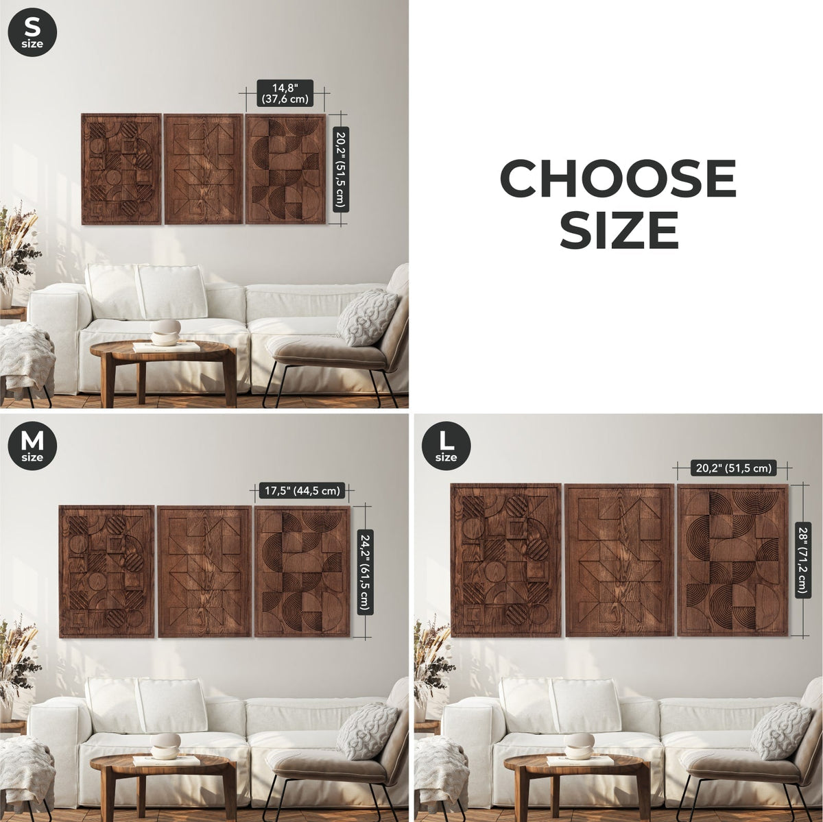 Bauhaus Wall Decor - Solid