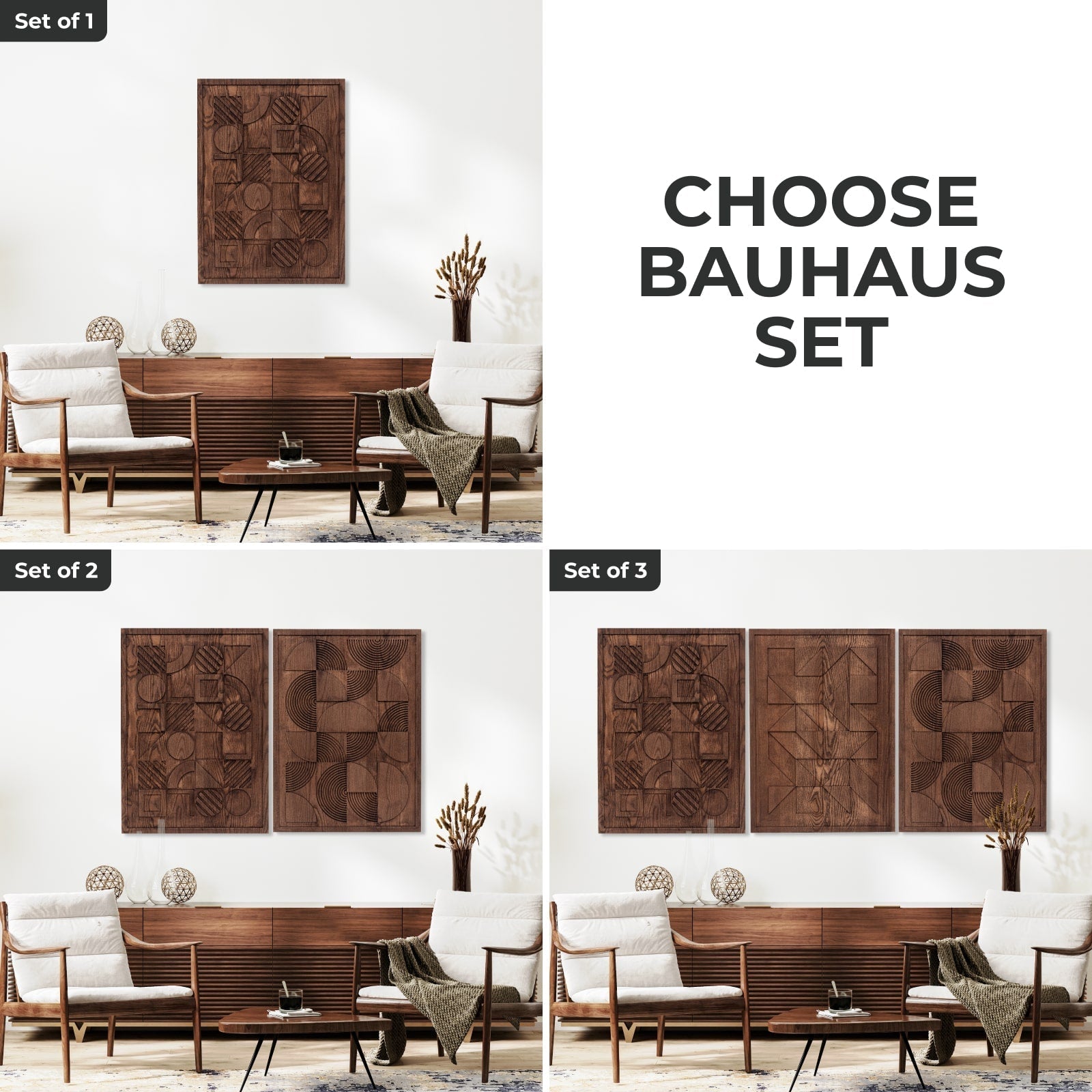 Bauhaus Wall Decor - Solid