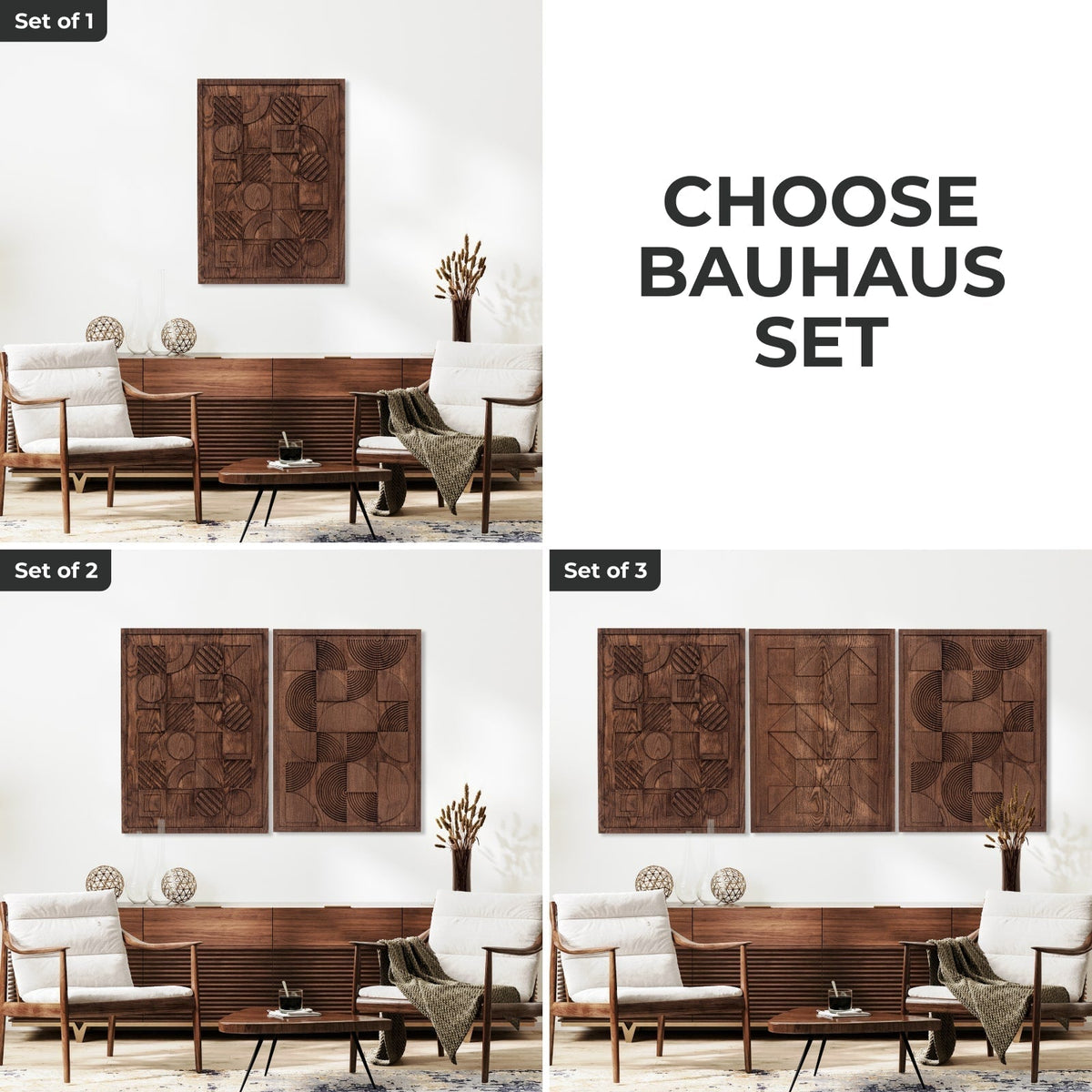 Bauhaus Wall Decor - Solid