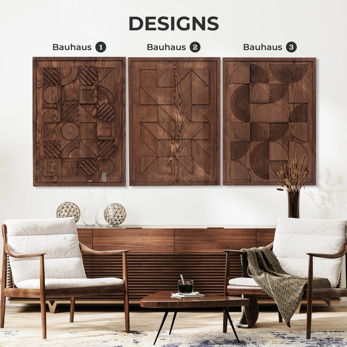 Bauhaus Wall Decor - Solid