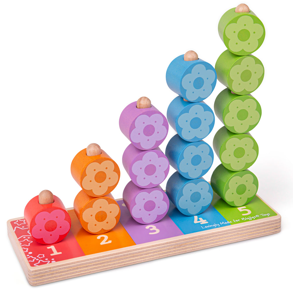 First Flower Stacker By Bigjigs Toys Us