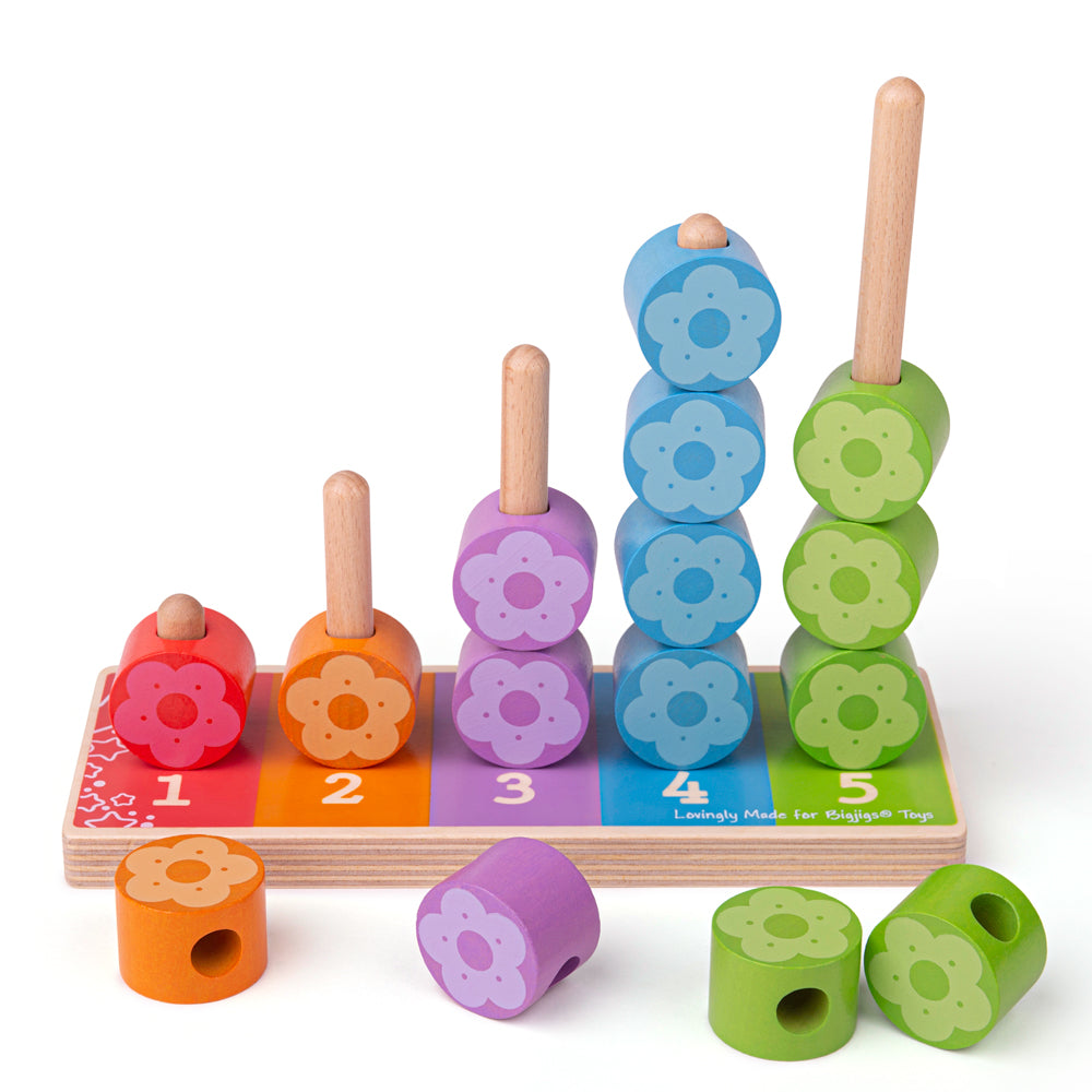 First Flower Stacker By Bigjigs Toys Us