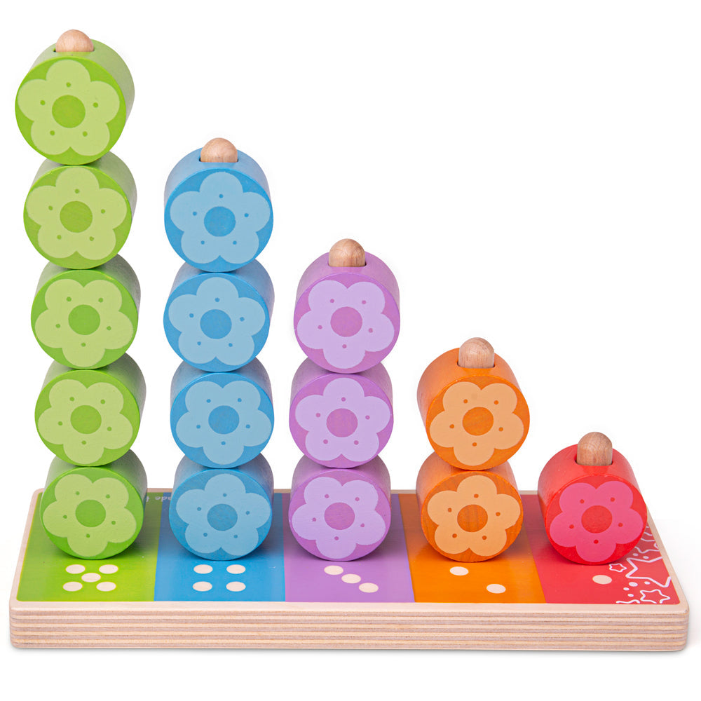 First Flower Stacker By Bigjigs Toys Us