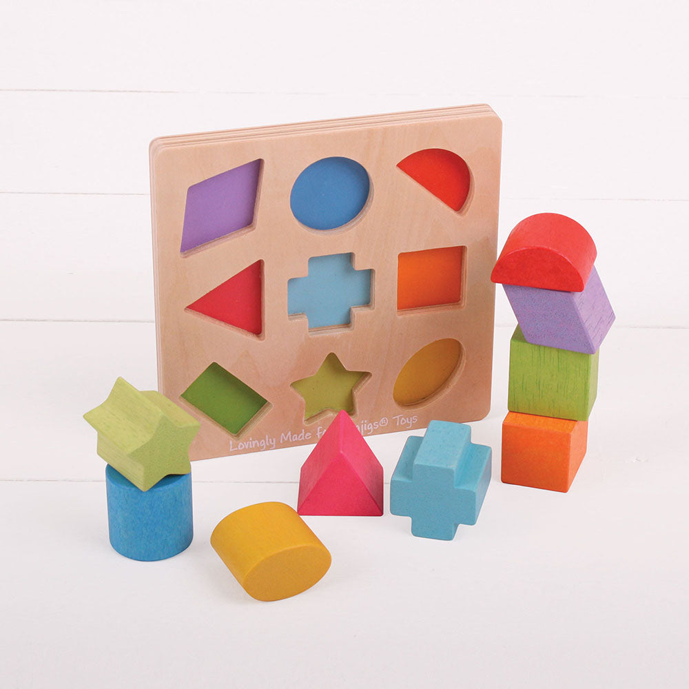 First Shapes Sorter By Bigjigs Toys Us