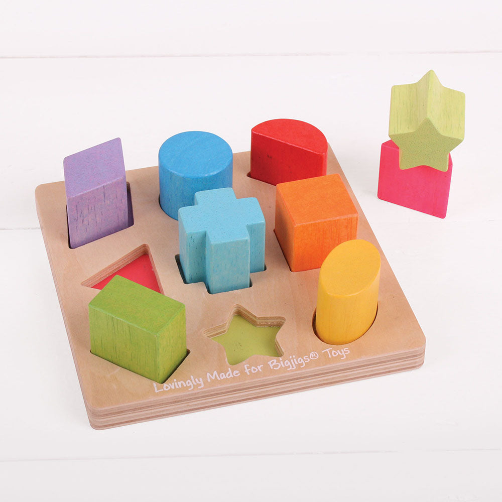 First Shapes Sorter By Bigjigs Toys Us