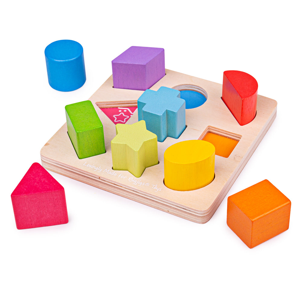 First Shapes Sorter By Bigjigs Toys Us