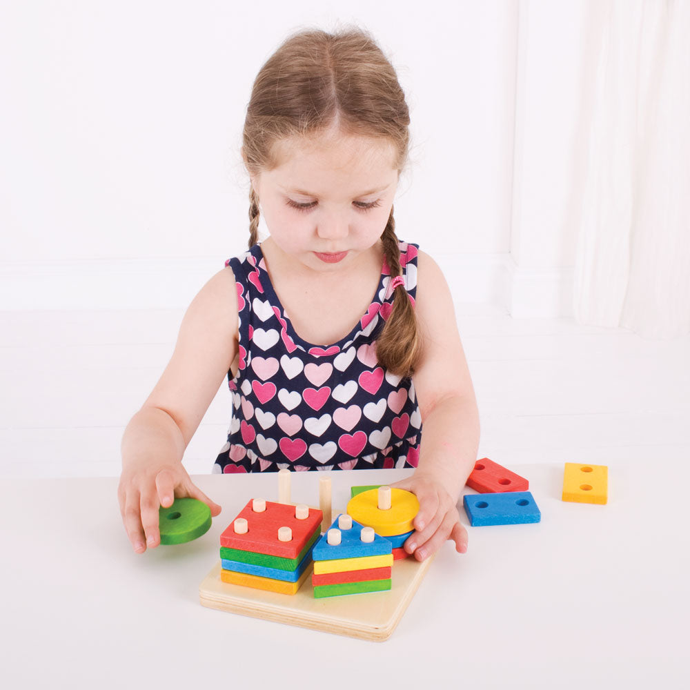 First Four Shape Sorter By Bigjigs Toys Us