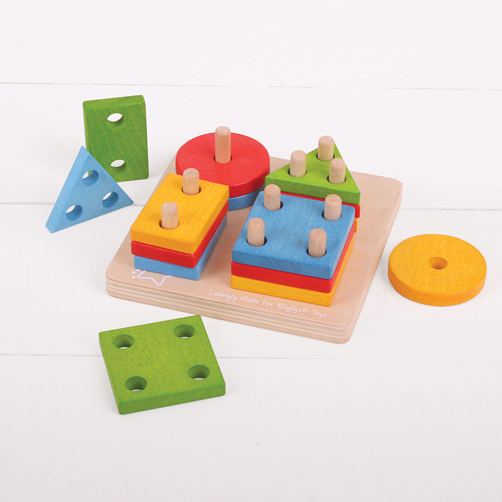 First Four Shape Sorter By Bigjigs Toys Us