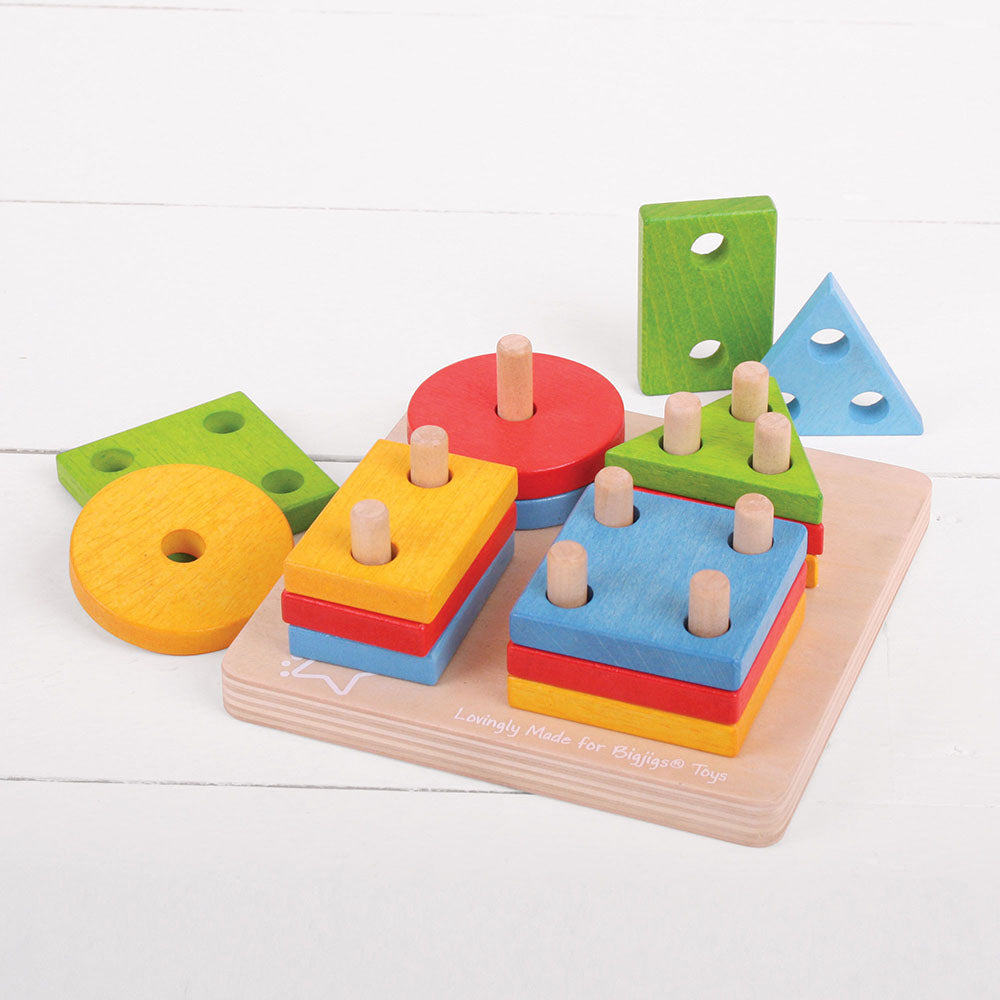 First Four Shape Sorter By Bigjigs Toys Us