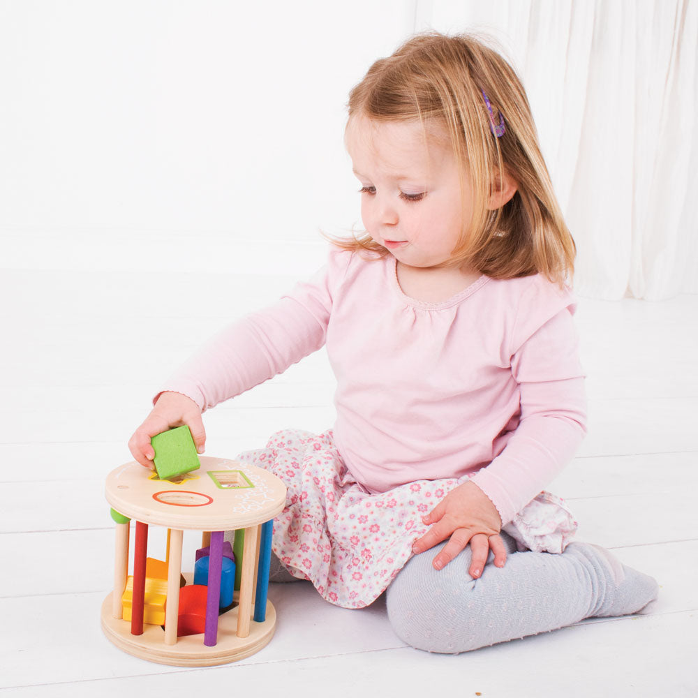 First Rolling Shape Sorter By Bigjigs Toys Us