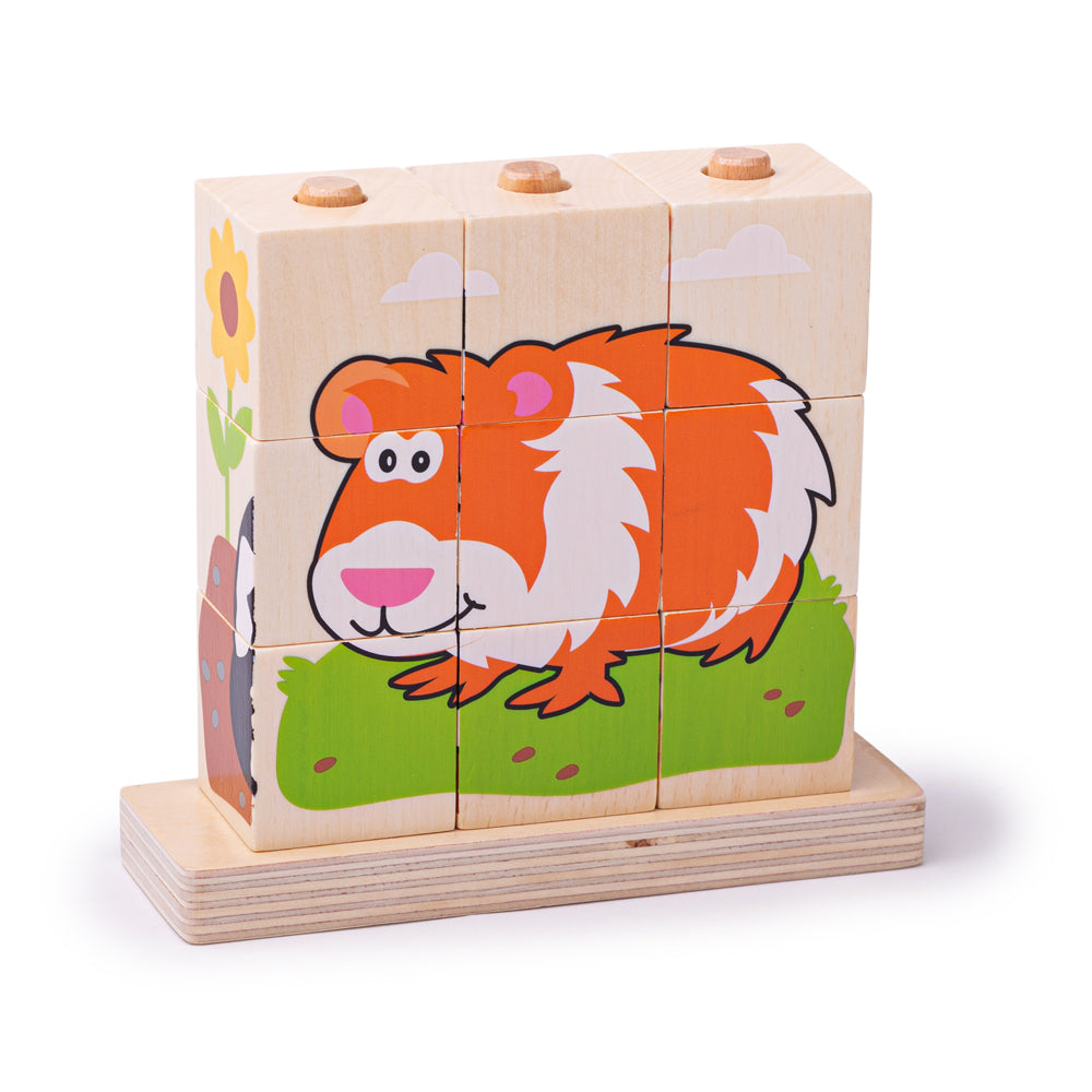 Stacking Blocks (pets) By Bigjigs Toys Us