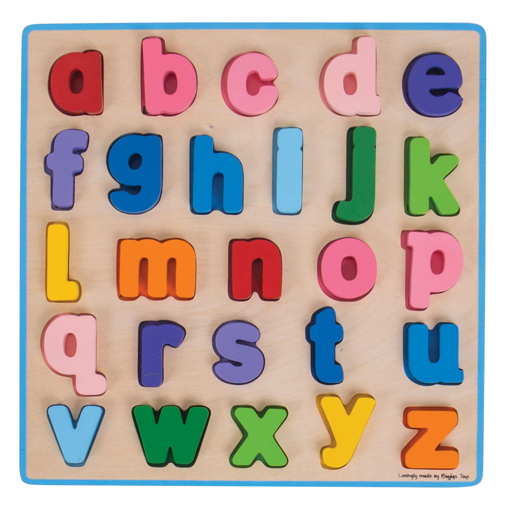 Chunky Alphabet Puzzle (lowercase) By Bigjigs Toys Us