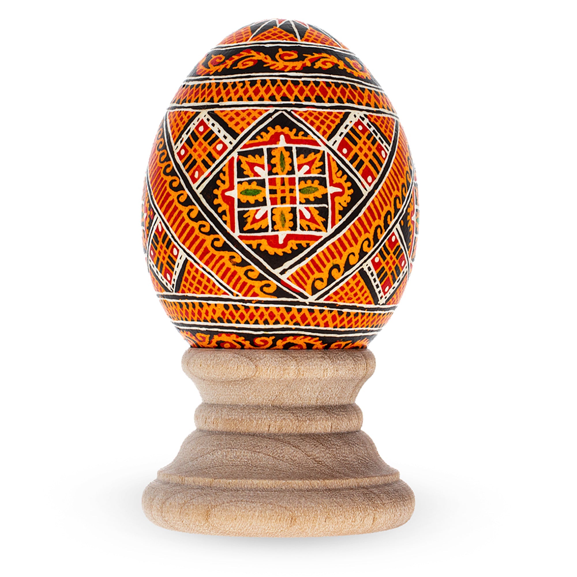 Authentic Blown Real Eggshell Ukrainian Easter Egg Pysanka