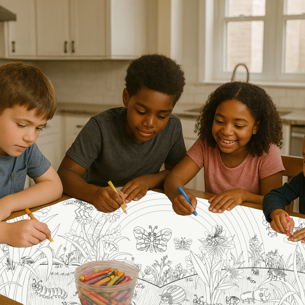 Bugs Coloring Tablecloth