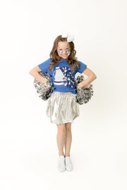 Kids' Metallic Skort - Silver