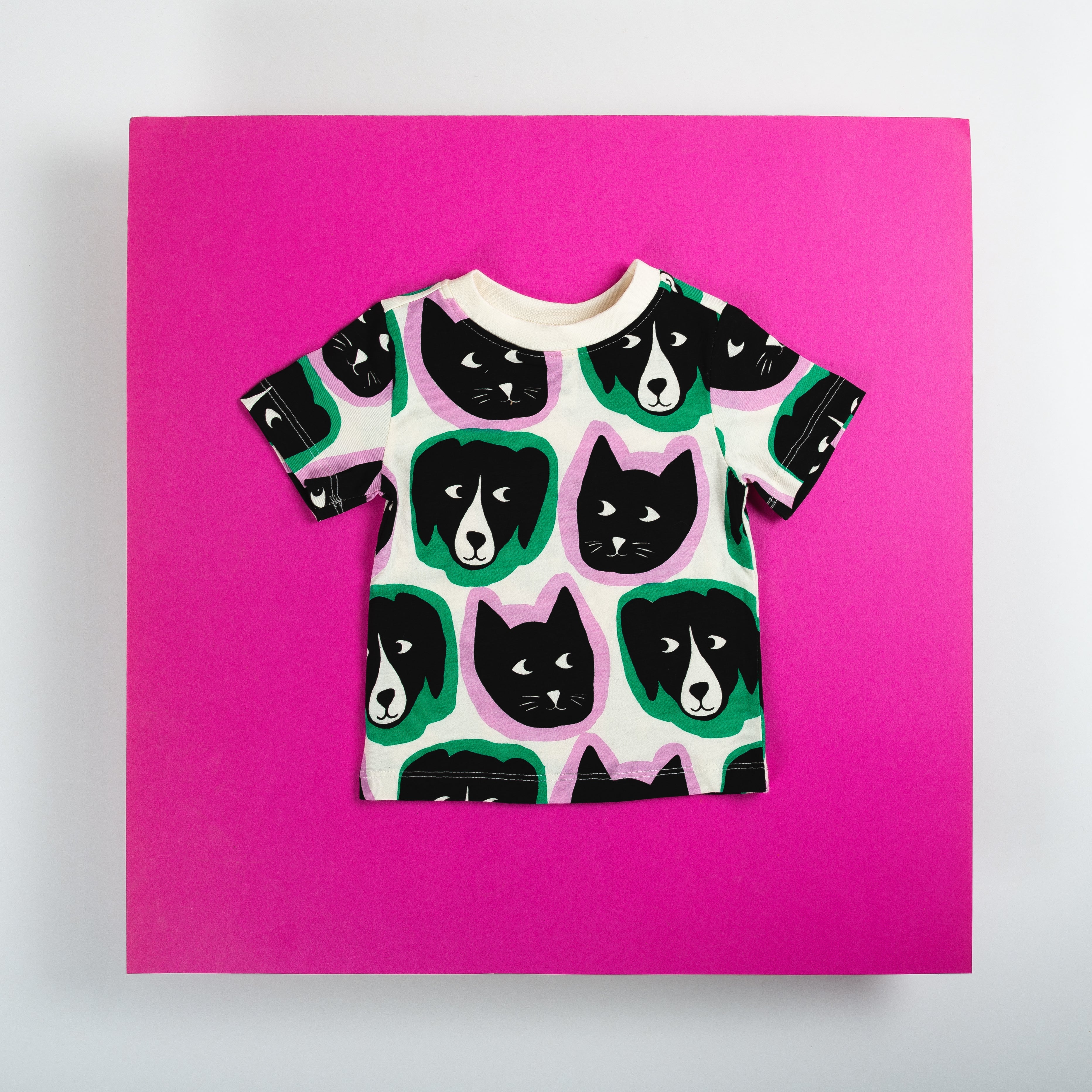 Kids Cat And Dog Shirt