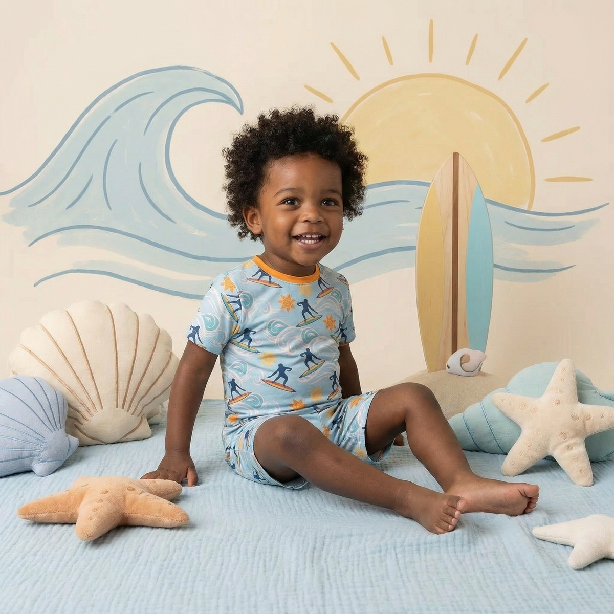 Beach Break Shorts Set Pajama