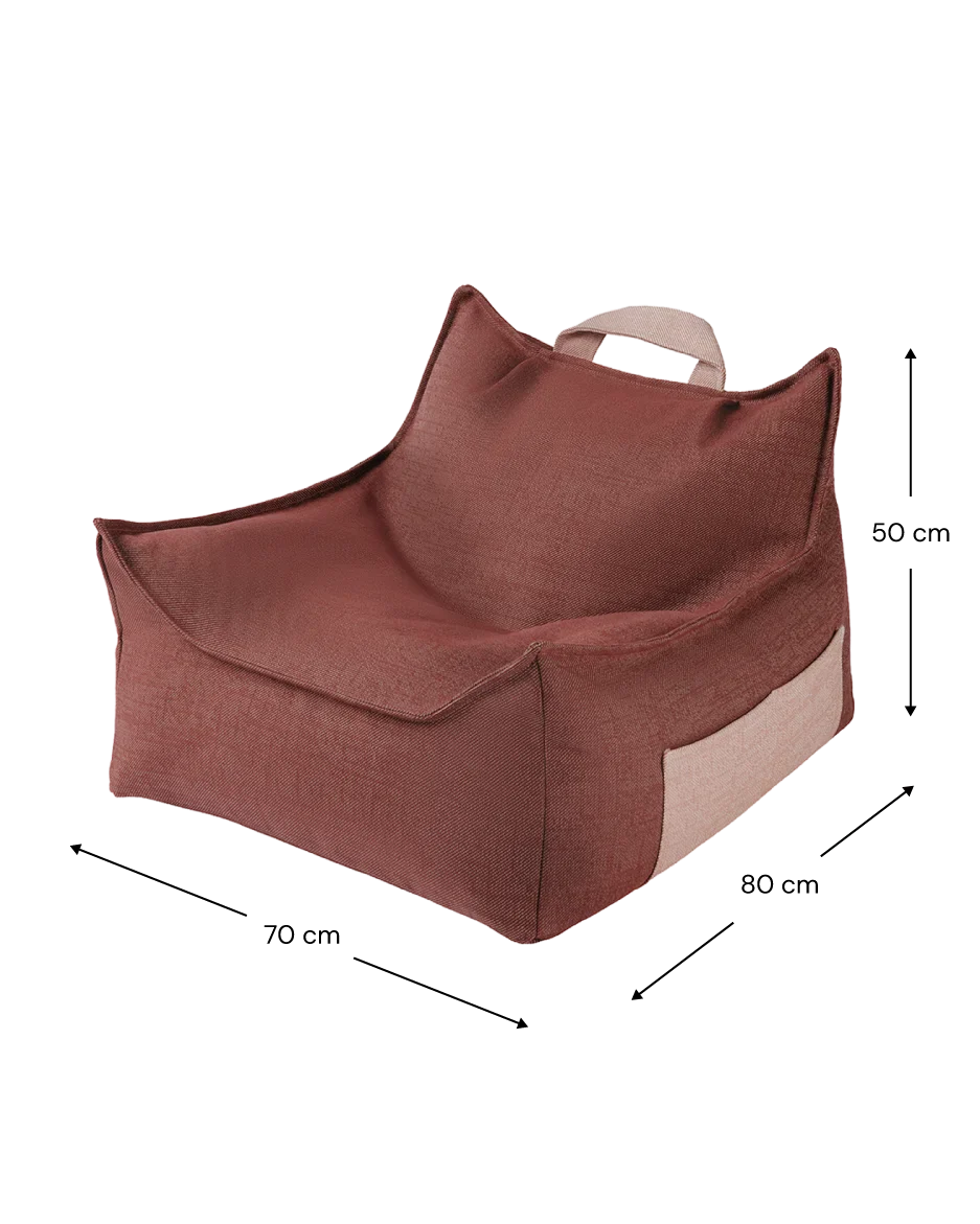 Pomegranate Outdoor Beanbag Chair