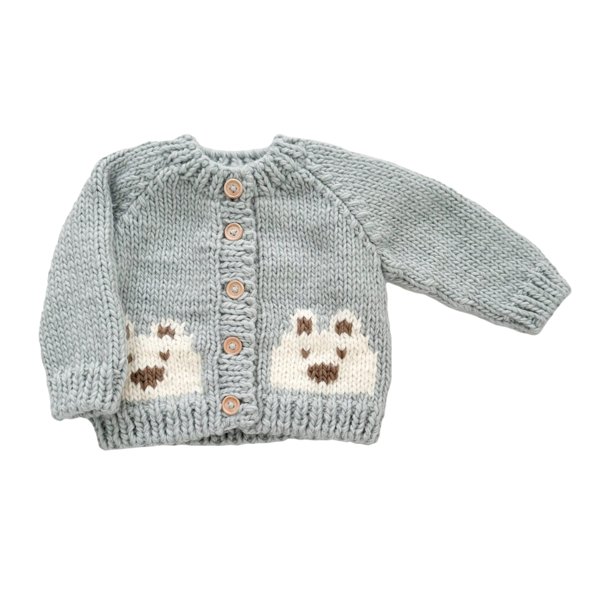 Bear Cardigan, Bowie Grey