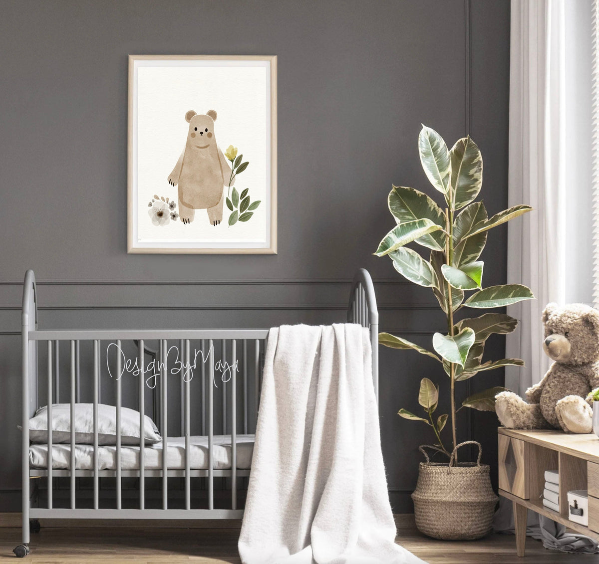 Woodland Animals Prints - Luster Paper Nursery Wall Art Prints