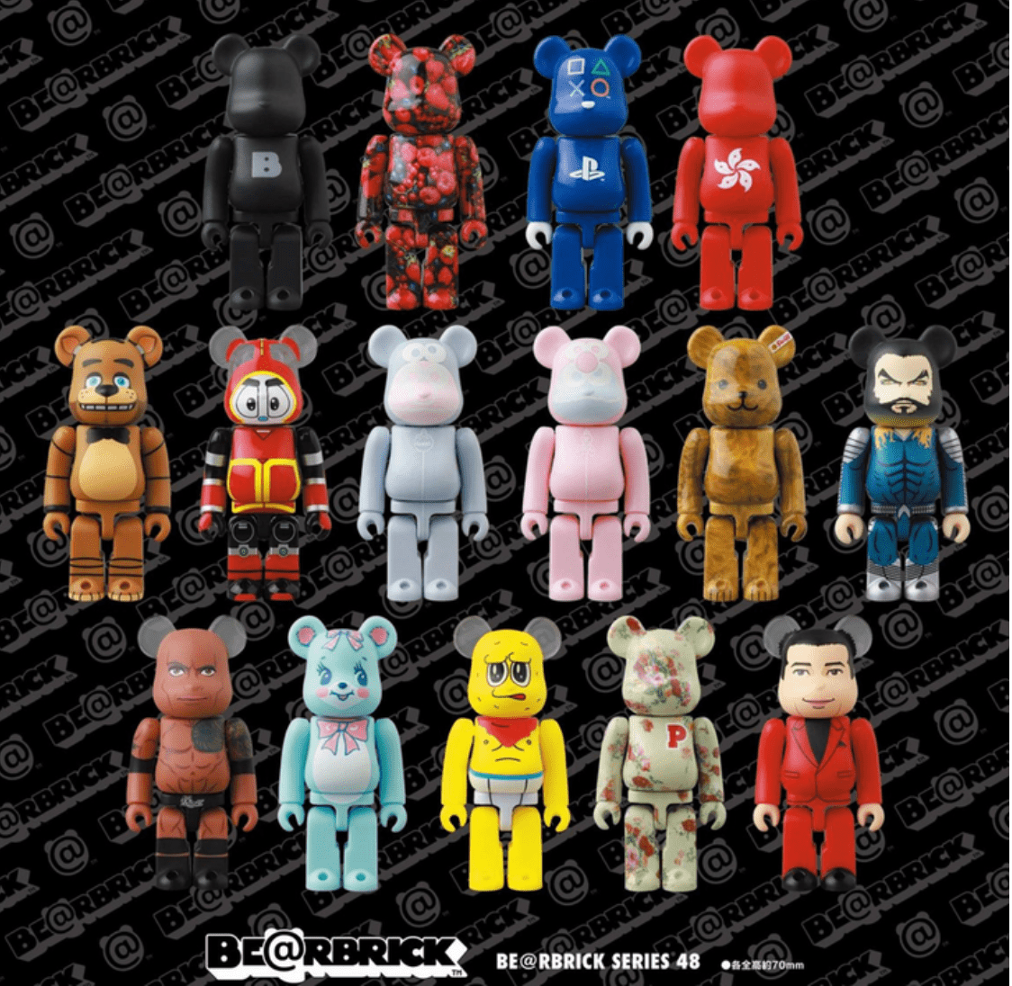 Bearbrick Blind Box Figure Series 48