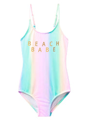 Beach Babe Rainbow Swimsuit