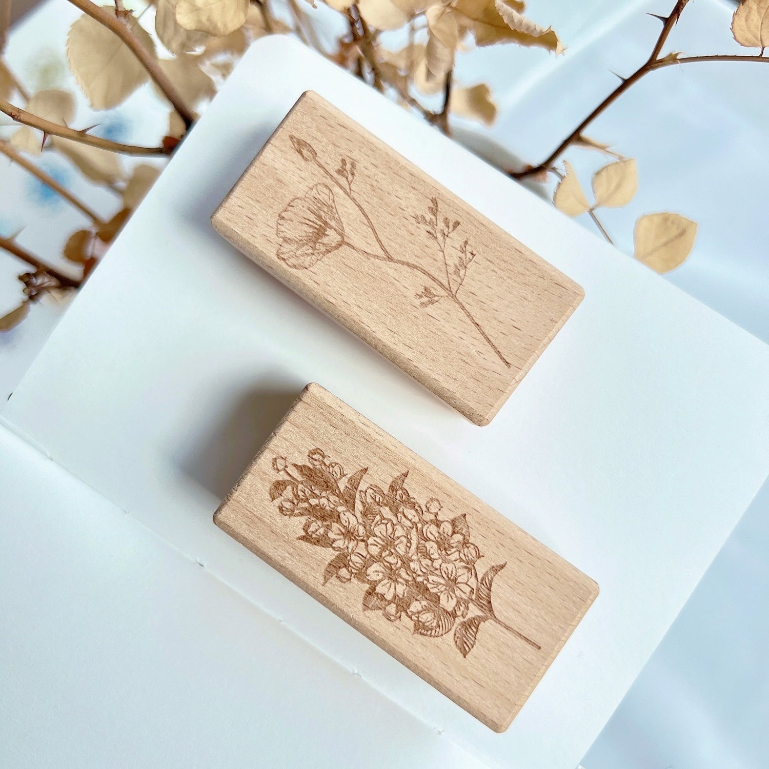 Floral Chorus Stamp Set by The Washi Tape Shop