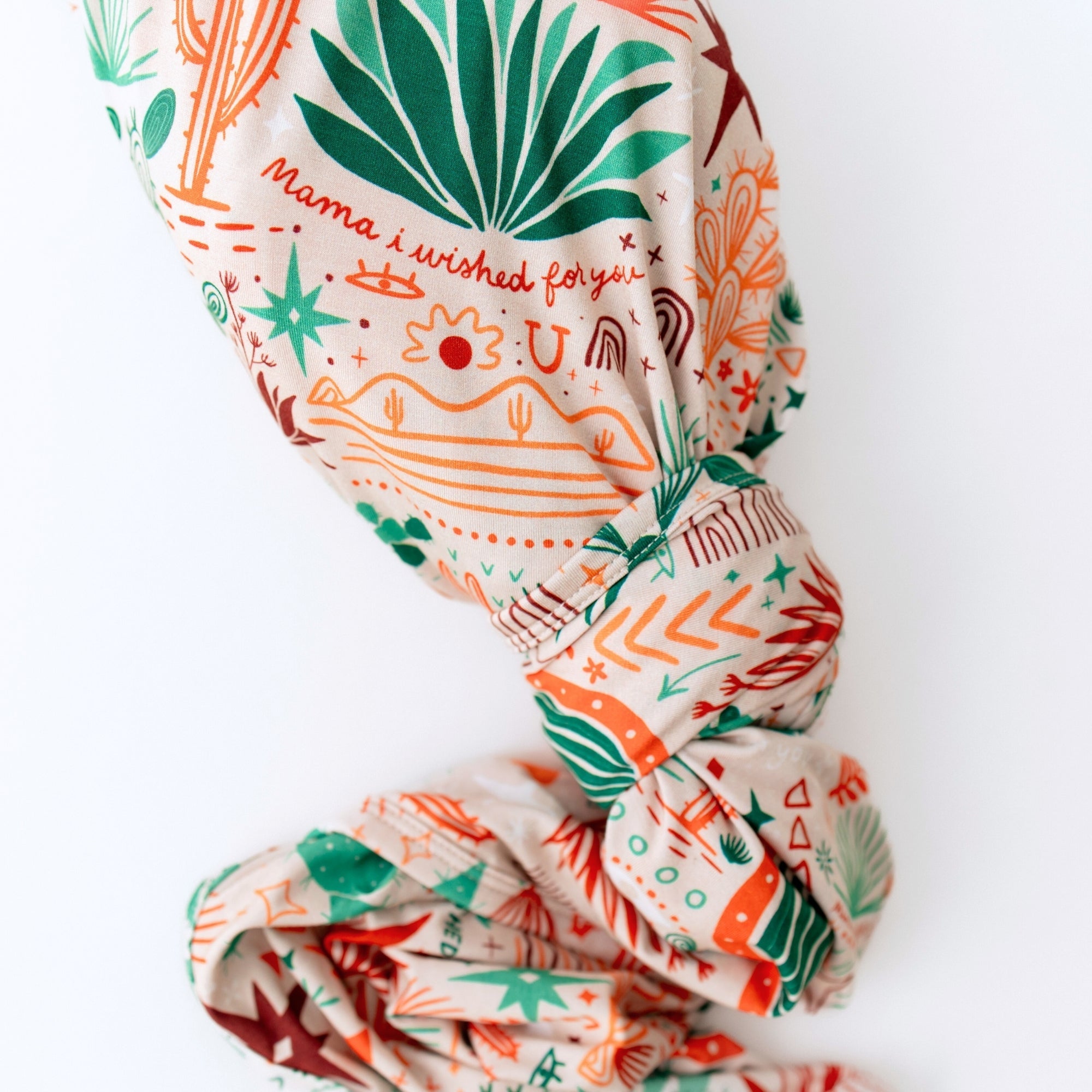 The Forever Swaddle Blanket | Desert Cactus (beige)