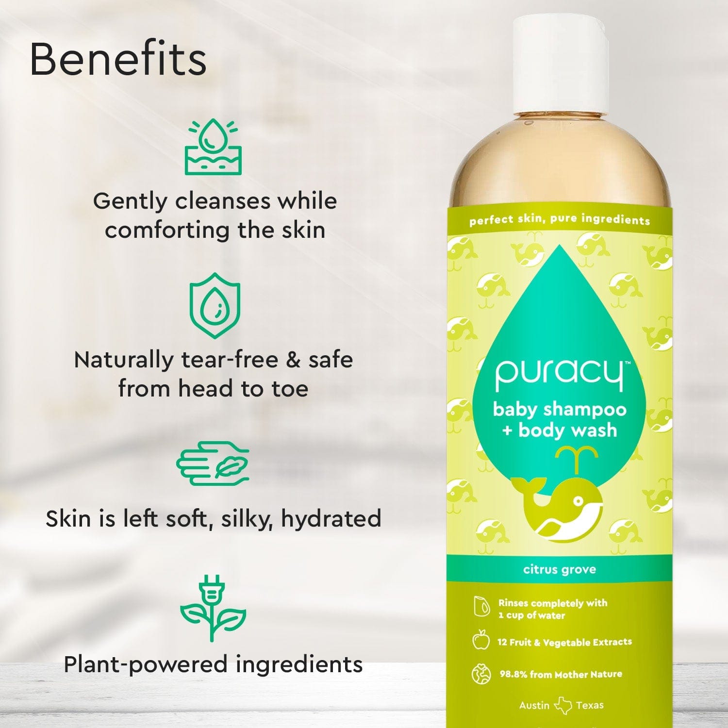 Baby Shampoo & Body Wash (tear-free)