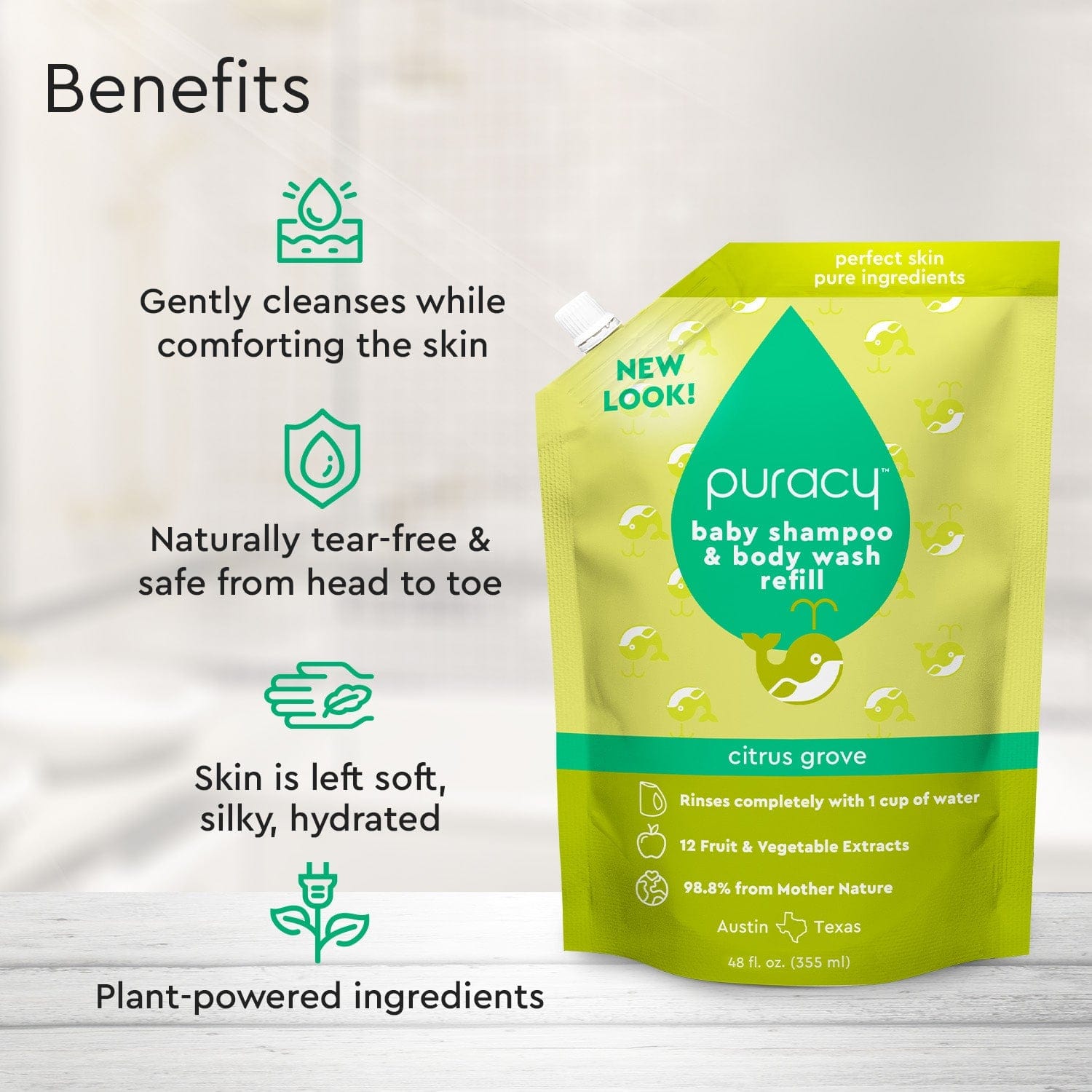 Baby Shampoo & Body Wash (tear-free)