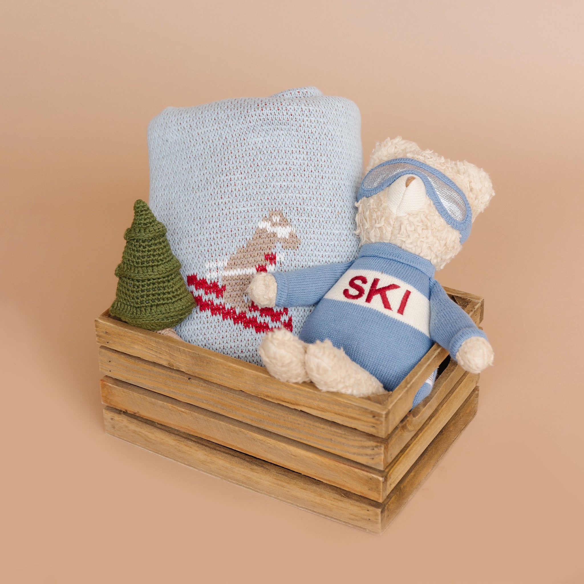 Organic Cotton Blanket Ski