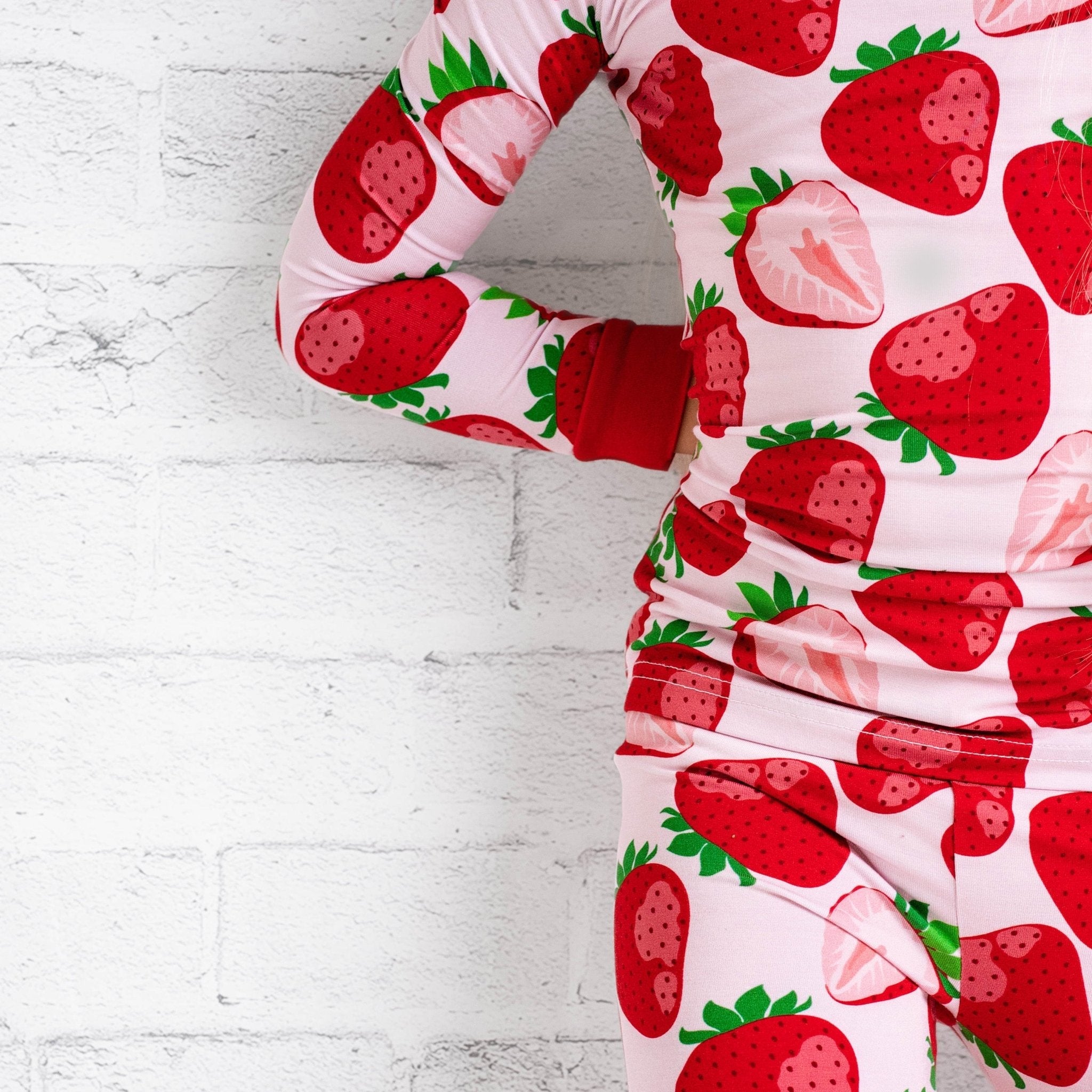 Berry Sweet (strawberry) Long Sleeve Pj's