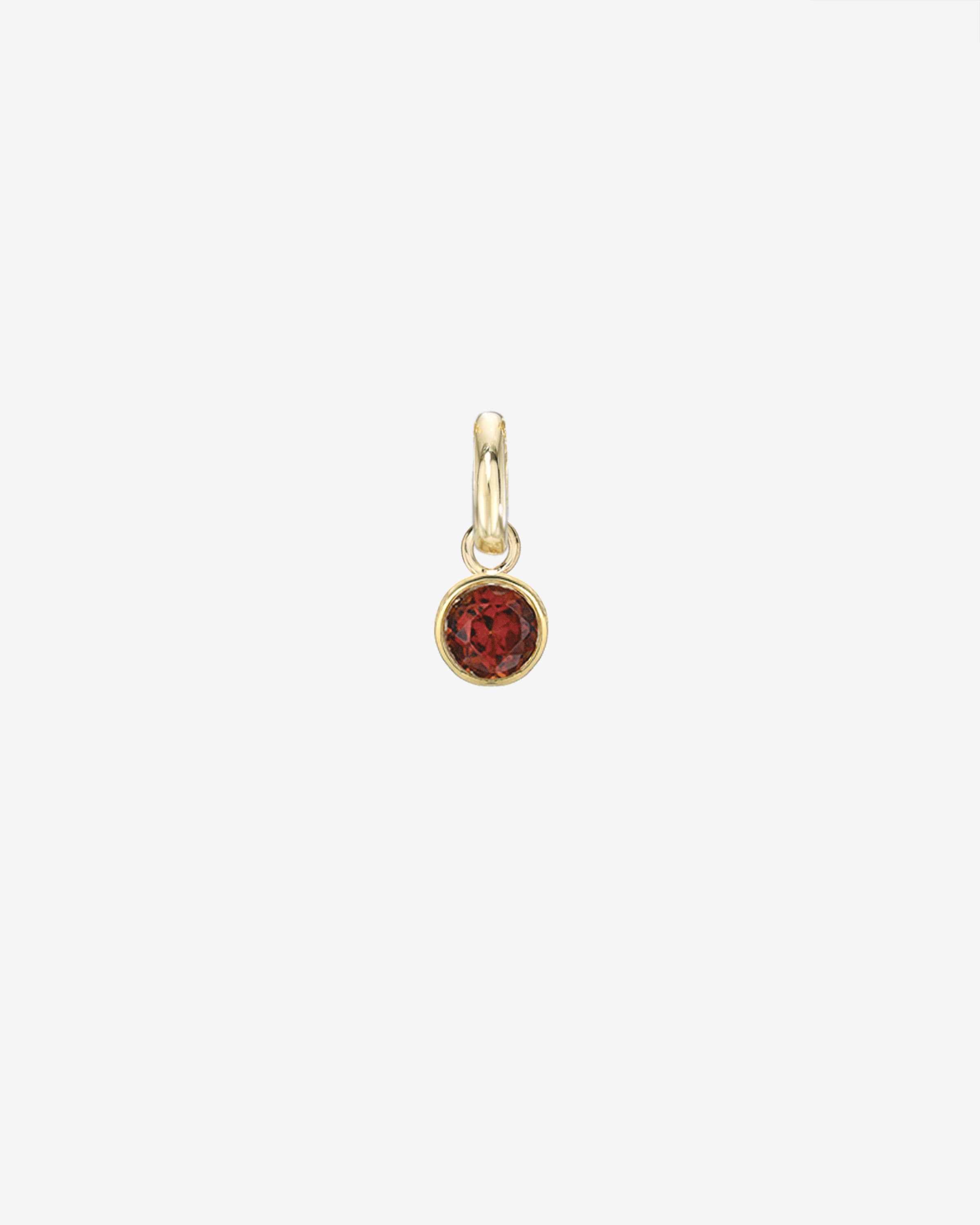 Bezel Birthstone Pendant