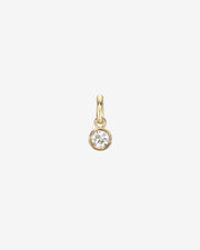 Bezel Diamond Pendant