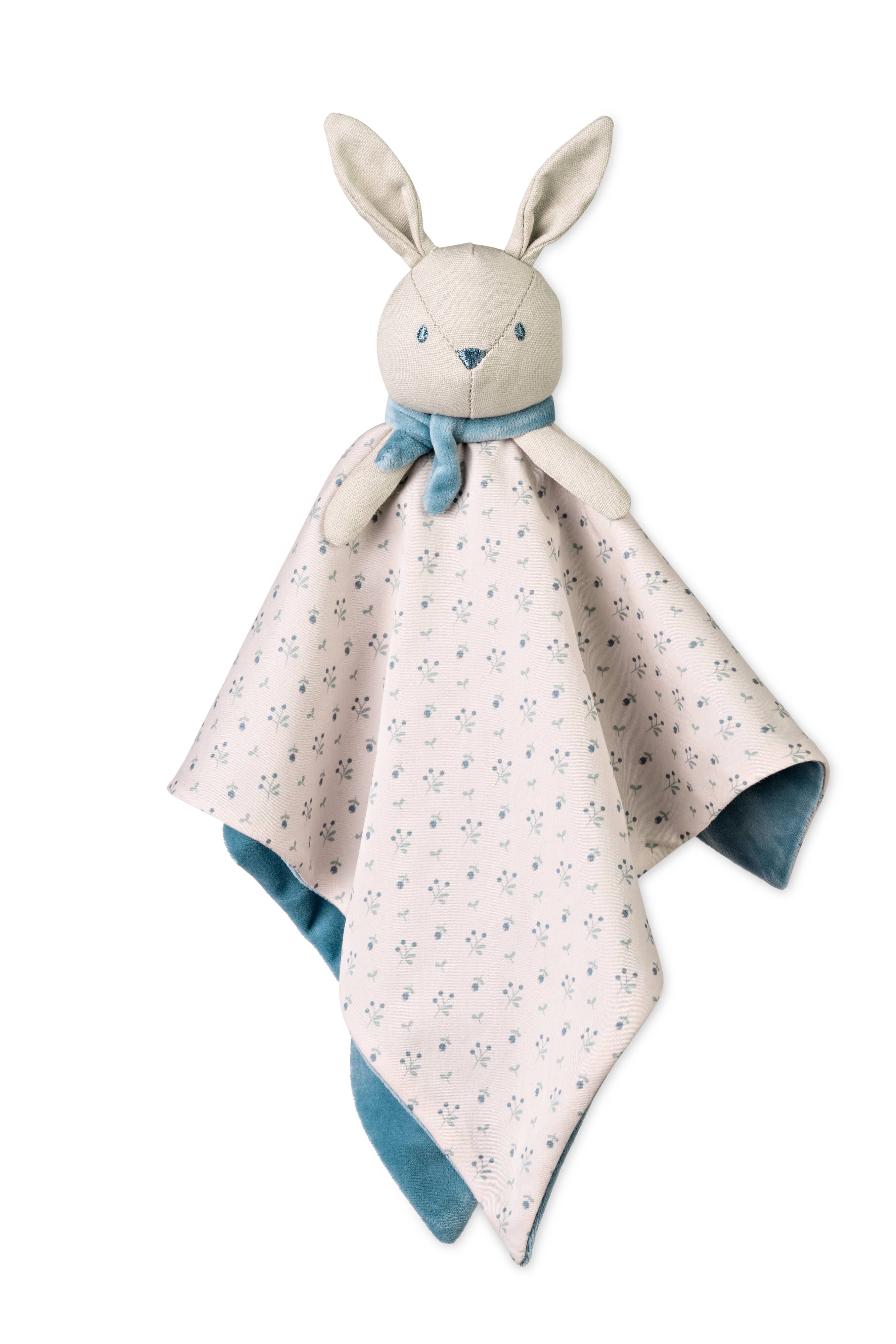 “Cotton Bunnies” Doudou - Dusty Blue