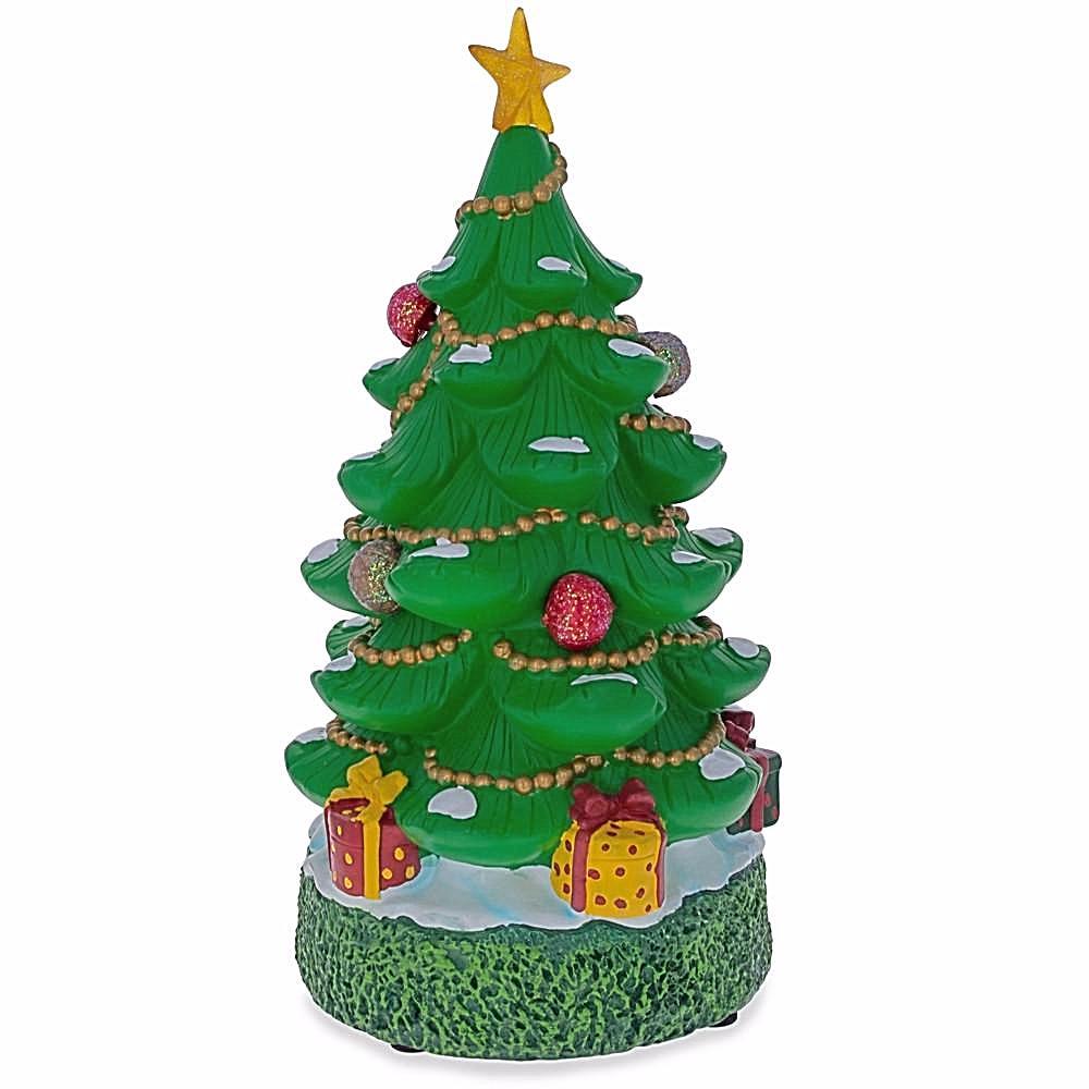 Glowing Night Lamp Tabletop Christmas Tree 11 Inches