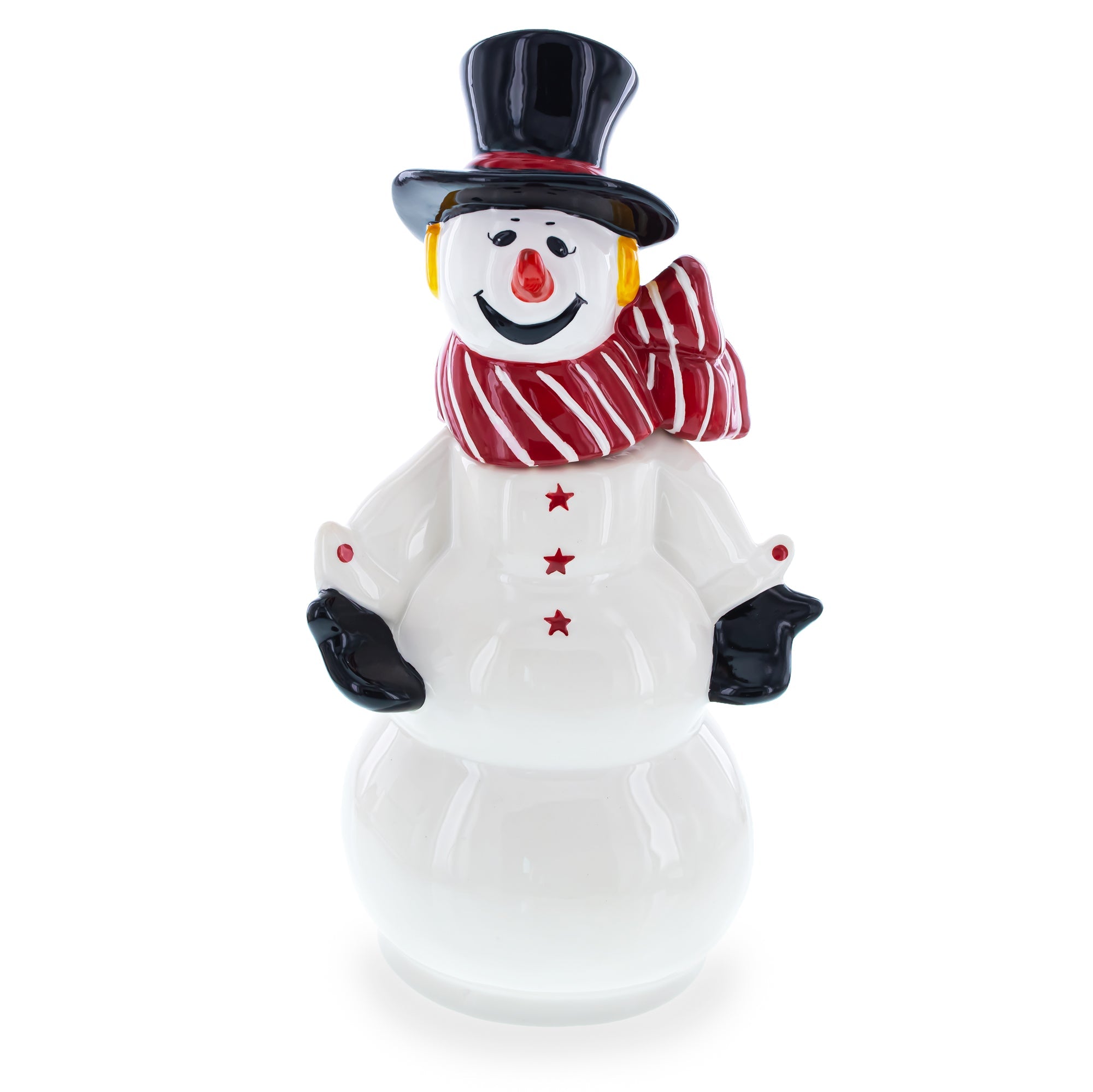 Snowman Wine Bottle Stopper 11 Inches