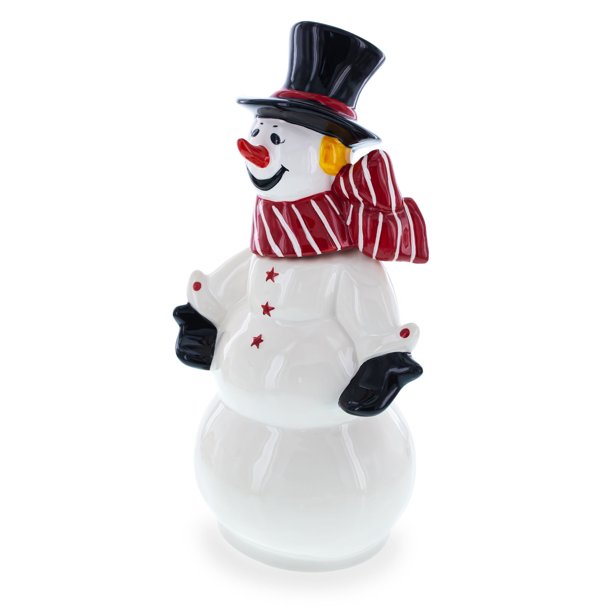 Snowman Wine Bottle Stopper 11 Inches