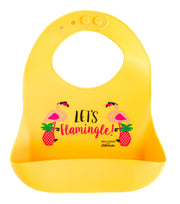 Exclusive! Let's Flamingle Catch Bib