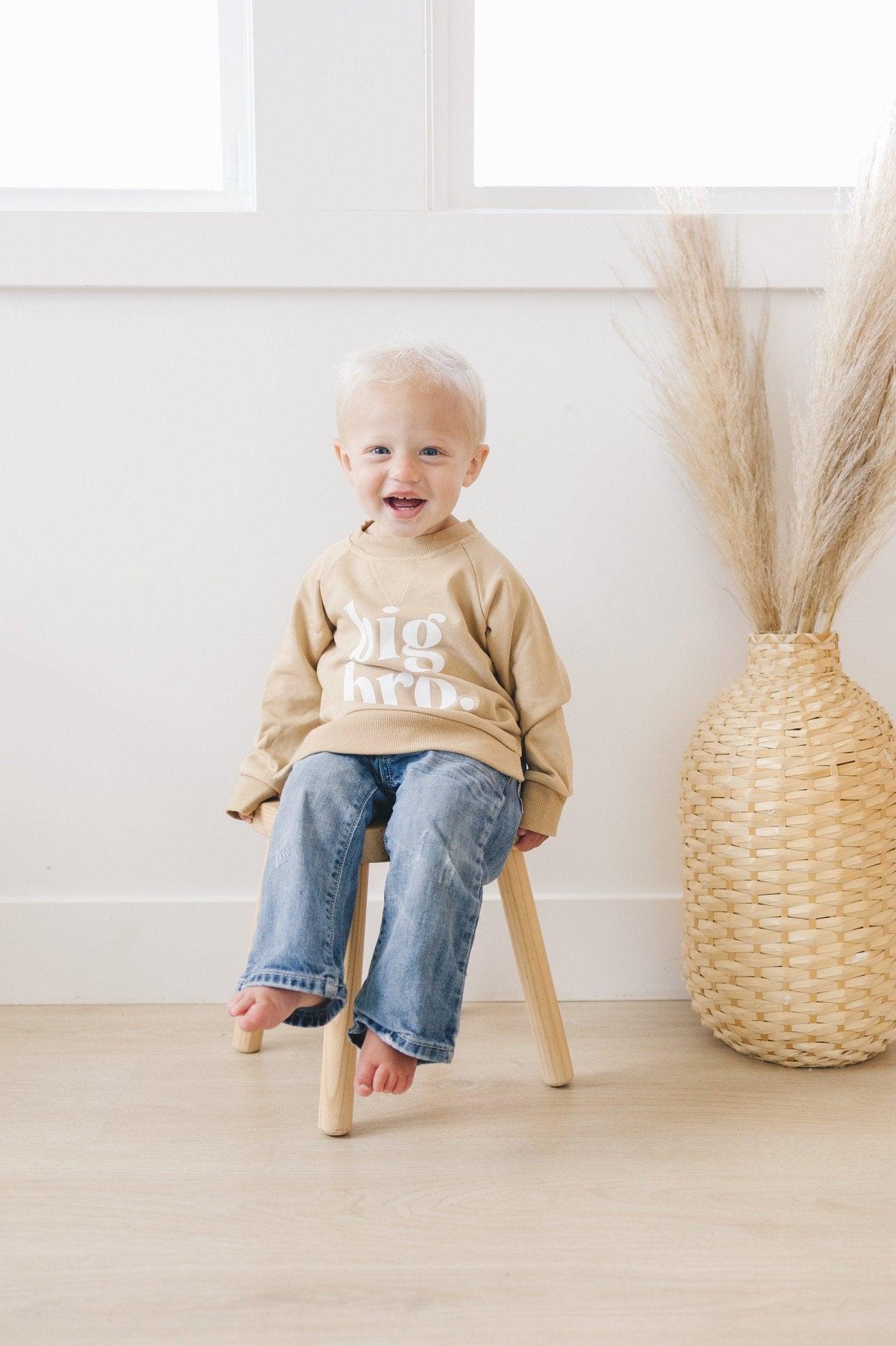 Big Bro Crewneck Sweatshirt *6-9 & 9-12 Months Left