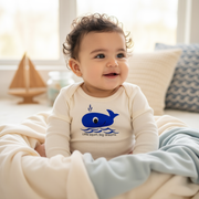 Big Dreams Whale Long-sleeve Romper