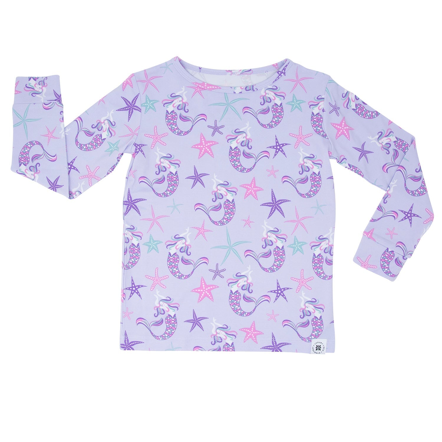 Big Kid Pajama - Mermaid Purple