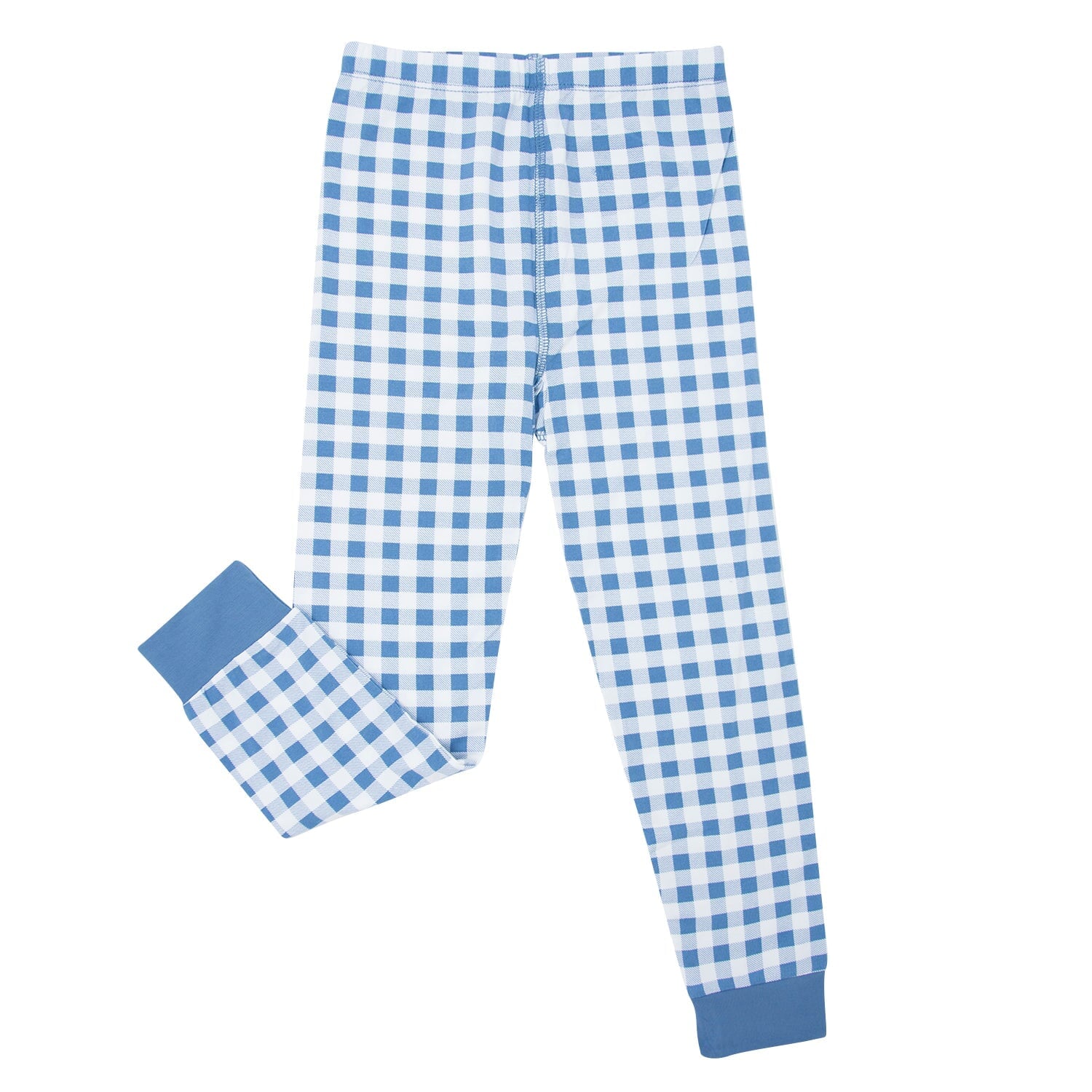 Big Kid Pajama - Blue Gingham
