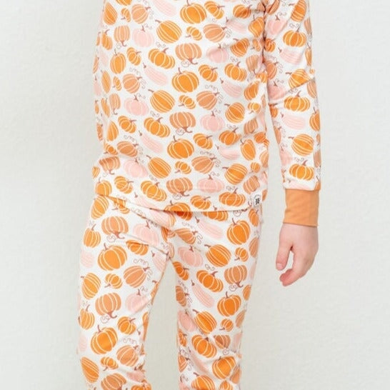 Big Kid Pajama - Pumpkin
