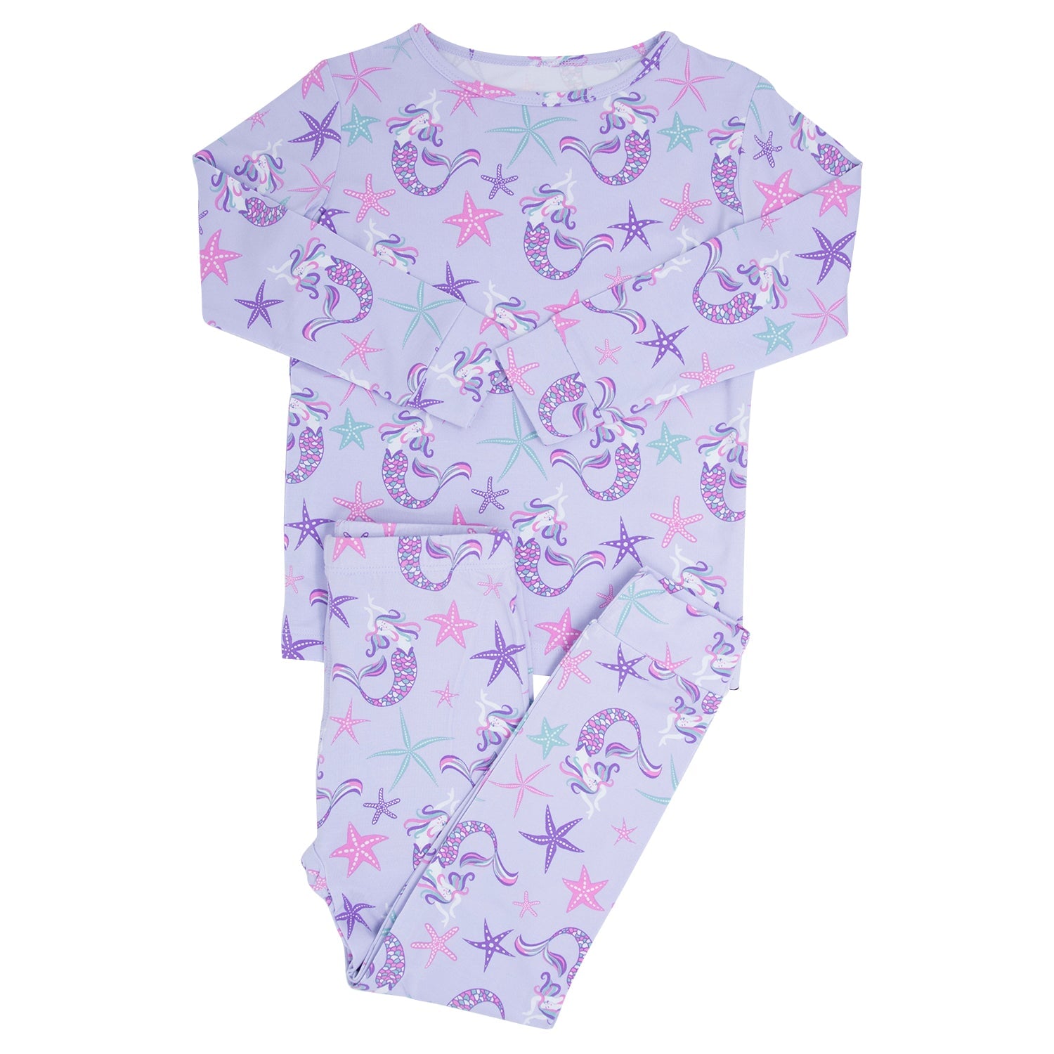 Big Kid Pajama - Mermaid Purple