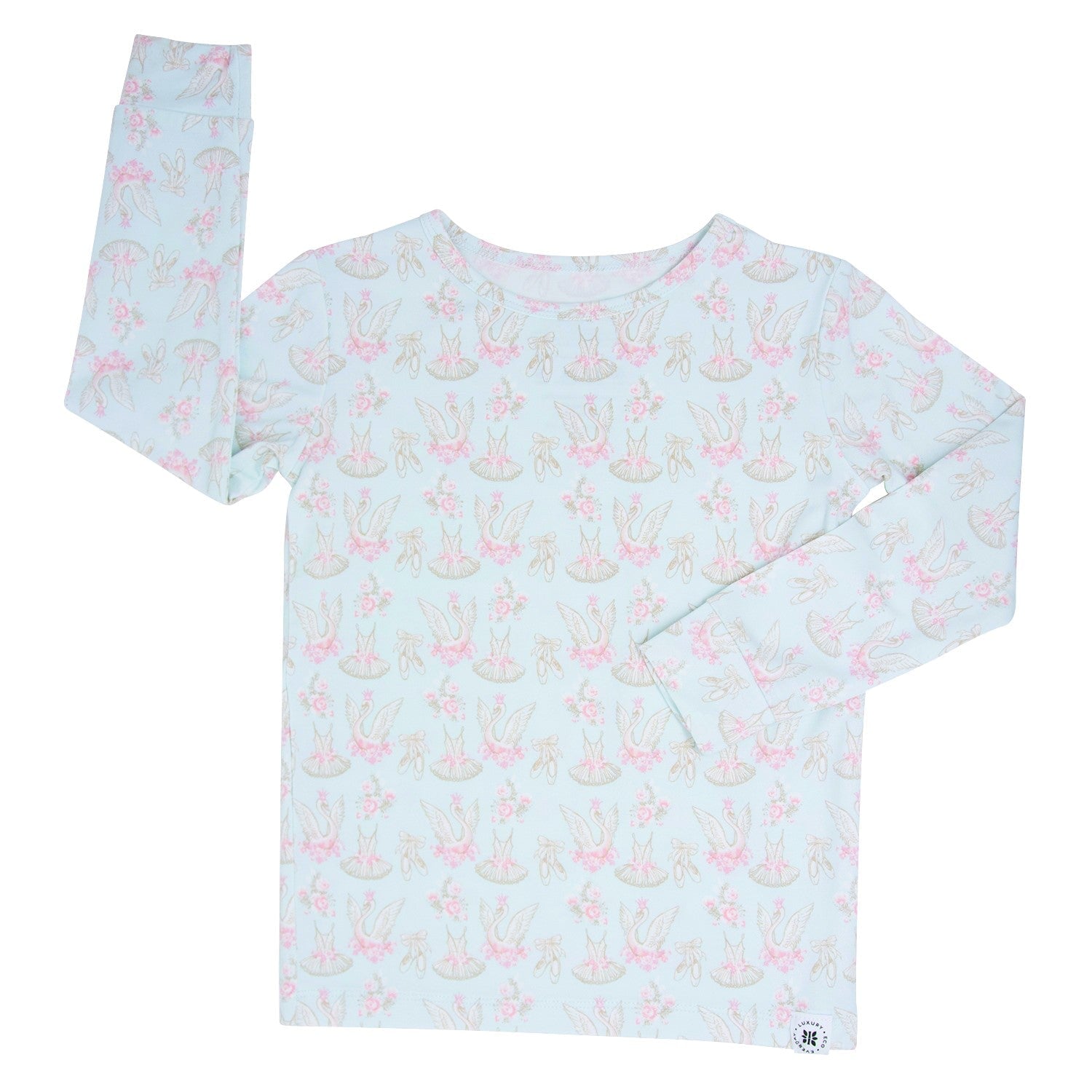 Swan Ballet Big Kid Pajama Set