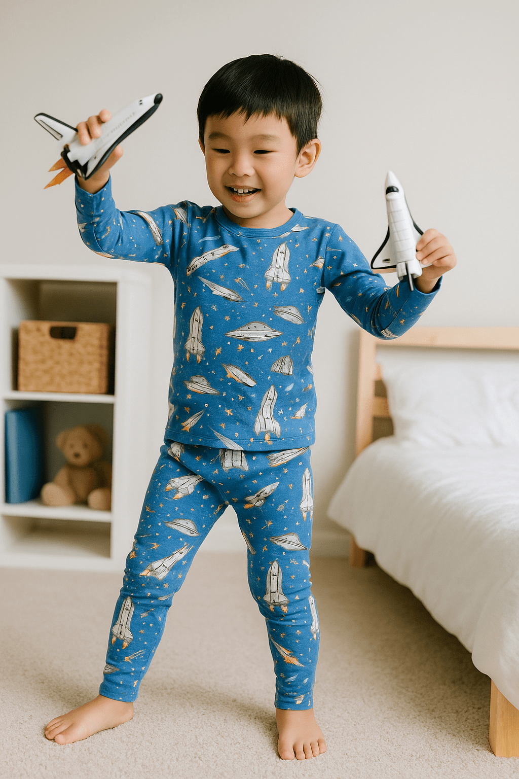 Big Kid Pajama Deep In Orbit