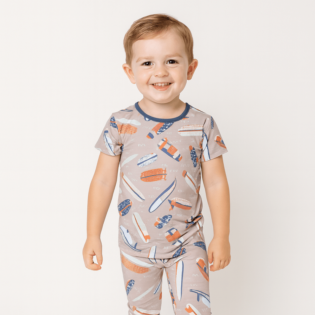 Big Kid Pajama S/s - Surfboards