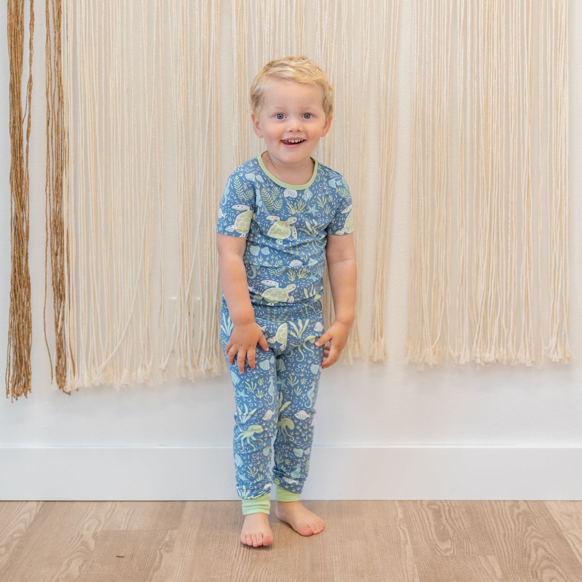 Big Kid Pajama S/s - Under The Sea